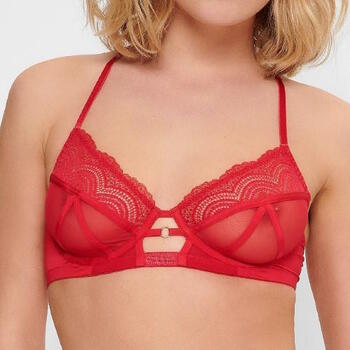 LingaDore Super Sexy Rouge Soutien-gorge sans forme