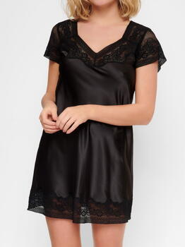 LingaDore Night Delicate Black Noir Chemise de Nuit