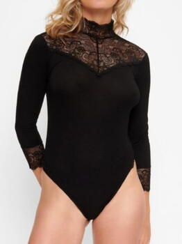 LingaDore Edgy Black Noir Corselet