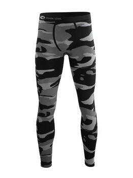 Ame d'acier Camouflage Gris/Print Thermo Pantalon pour Hommes