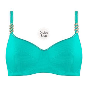 Marlies Dekkers Siren of the Nile Turquoise Soutien-gorge sans forme