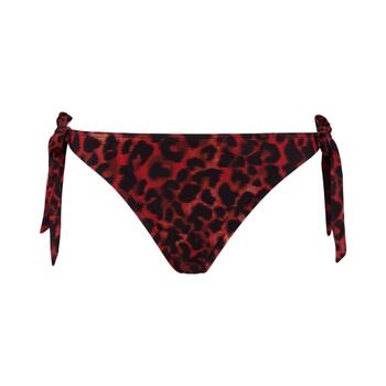 Maillots de bain Marlies Dekkers Panthera Noir/Rouge Slip de Bikini