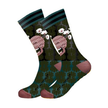 Muchachomalo Another One Bites Multicolore/Print Chaussettes