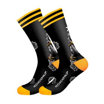 Muchachomalo Gangsta Paradise  Noir/Jaune Chaussettes