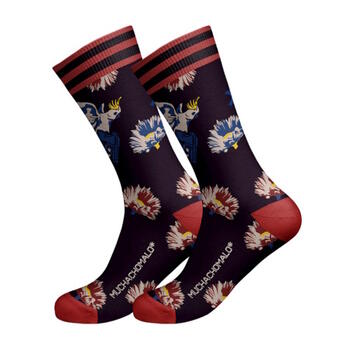 Muchachomalo Baretta Noir/Rouge Chaussettes