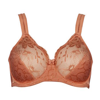 Elbrina Johanna Orange Soutien-gorge sans forme