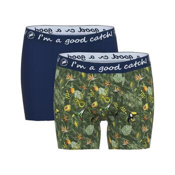 Un poisson nommé Fred Amazone Vert/Print Boxer