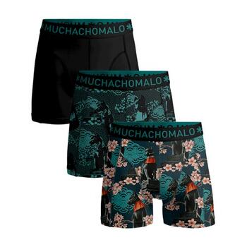 Muchachomalo InariFox Noir/Bleu Boxer pour Hommes
