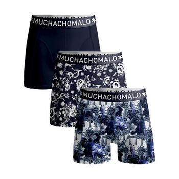 Muchachomalo FloralDino Bleu Marine/Print Boxer