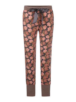 Charlie Choe Flower Nights Anthracite Pantalon de Pyjama