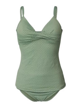 Bomain Rome Vert/Print Tankini Set