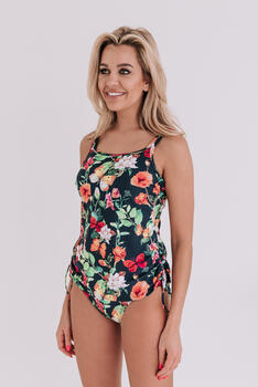 Bomain Venice Bleu Marine/Print Tankini Set