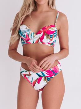 Bomain Bali Blanc/Print Set
