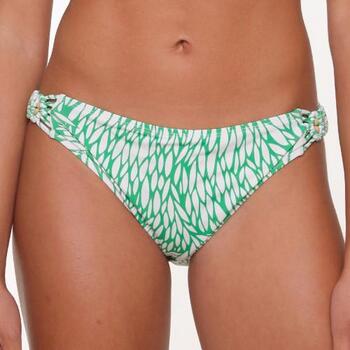 Plage de LingaDore Grain grass Vert/Blanc Slip de Bikini