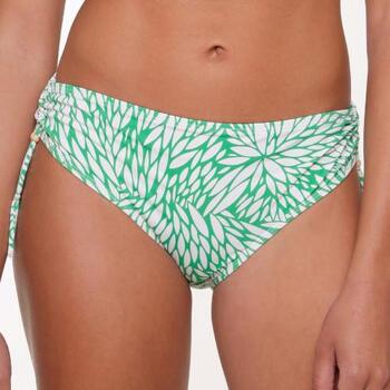 Plage de LingaDore Grain grass Vert/Blanc Slip de Bikini