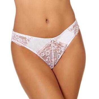 After Eden D-Cup & Up Simone Blanc/Print Culotte String