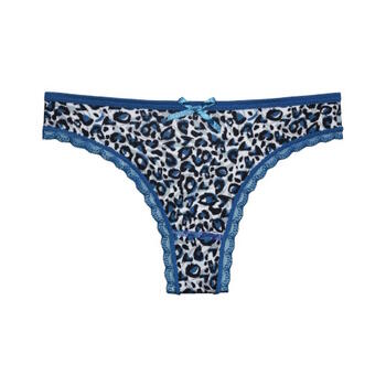 Gianvaglia Annimal Bleu/Print Culotte String