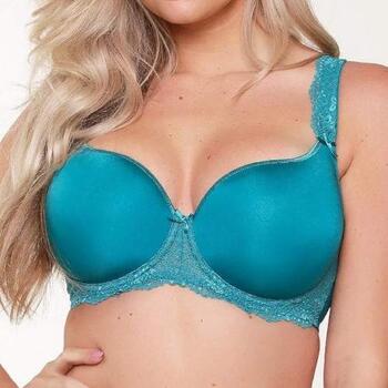 LingaDore Quotidien Uni Fit Plus Bra Turquoise Soutien-Gorge Rembourré