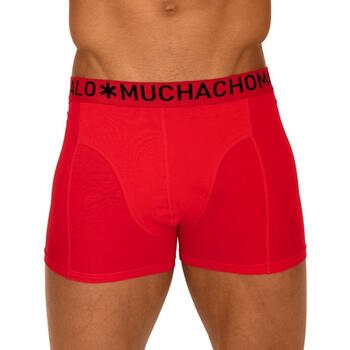 Muchachomalo Light Cotton Solid Rouge Boxer