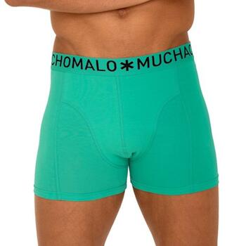 Muchachomalo Light Cotton Solid Vert Boxer