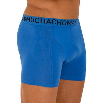 Muchachomalo Light Cotton Solid Cobalt Boxer
