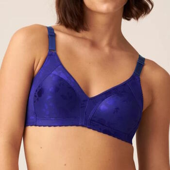 Naturana Minimizer Violet/Print Soutien-Gorge sans Armatures en Dentelle