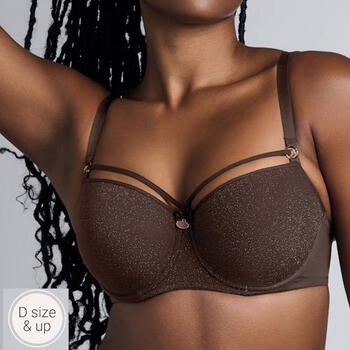 Marlies Dekkers Space Odyssey Marron Soutien-Gorge Rembourré