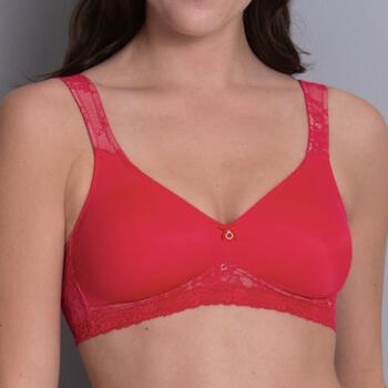 Rosa Faia Abby Rouge Soutien-Gorge sans Armatures en Dentelle
