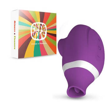 PureVibe Oral Air-Pulse Lover Violet Vibromasseur Clitoris