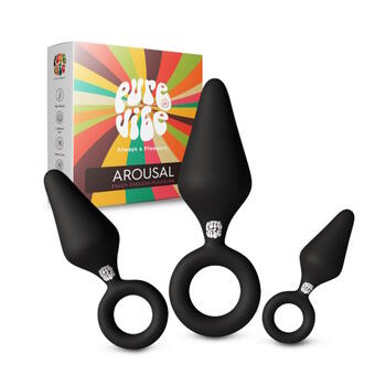 PureVibe Arousel Noir Jouet Anaux
