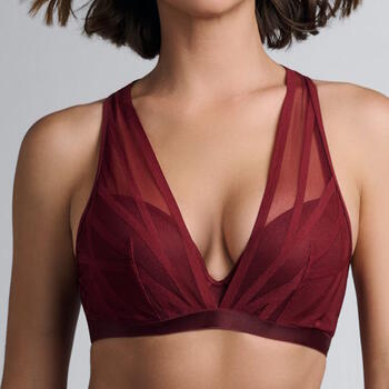 Marlies Dekkers Illusionist Rouge Foncé Soutien-Gorge Rembourré
