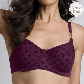 Marlies Dekkers Visage Aubergine Soutien-gorge sans forme