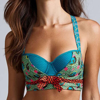 Marlies Dekkers Gaia Bleu/Print Soutien-Gorge Rembourré