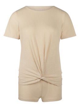 Charlie Choe T- Howdy Beige Shortama