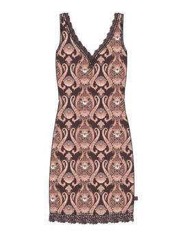 Charlie Choe Wild Hearted Marron/Rose Chemise de Nuit