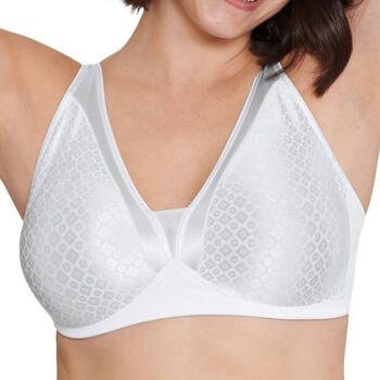 Naturana Minimizer Blanc/Print Soutien-Gorge sans Armatures en Dentelle