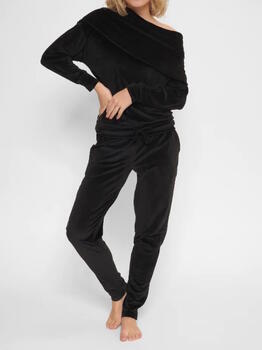 LingaDore Night Black Velvet Noir Mode