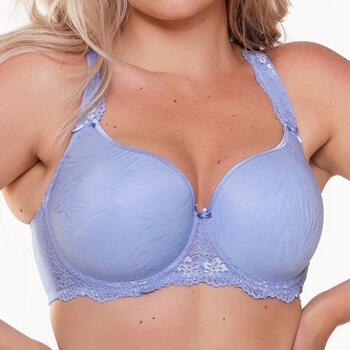 LingaDore Quotidien Uni Fit Plus Bra Misty Blue Soutien-Gorge Rembourré