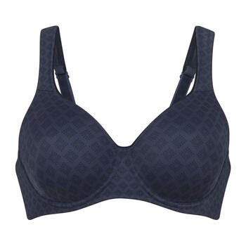 Rosa Faia Twin Art Bleu Soutien-gorge sans forme