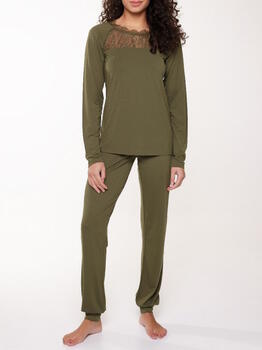 LingaDore Night Happy colour Vert Pyjama