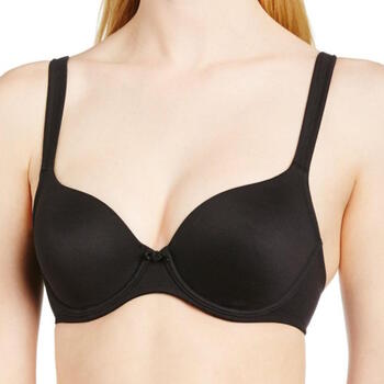 Triomphe Super Soft Noir Soutien-Gorge Rembourré