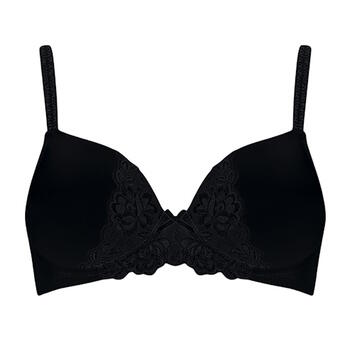Triomphe Sexy Angel Spotlight Noir Soutien-Gorge Rembourré