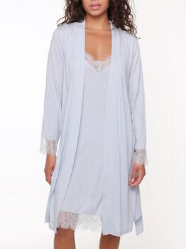 LingaDore Night Ballad Blue Baby Bleu Kimono