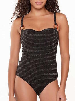 Plage de LingaDore Black Diamond Noir Maillot de Bain