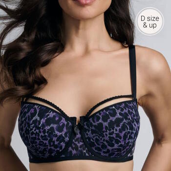 Marlies Dekkers Peekaboo Violet/Print Soutien-Gorge Rembourré