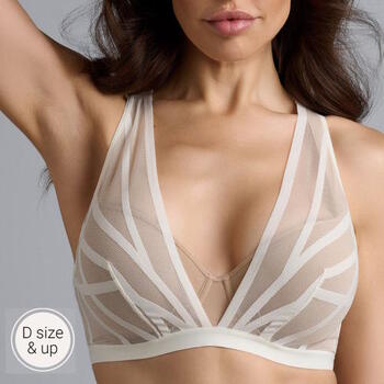 Marlies Dekkers Illusionist Poudre/Blanc Soutien-Gorge Rembourré