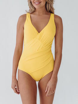 Bomain Dubrovnik Jaune Maillot de Bain