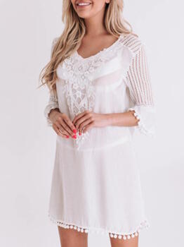 Bomain Santorini Blanc Cassé Robe de plage