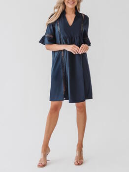 Bomain Capri Bleu Marine Robe de plage