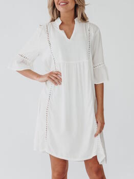 Bomain Capri Blanc Cassé Robe de plage